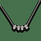 Collier Collier pendentif chiffre 2000 en platine et diamants 1,50 ct, 41 cm 58 Facettes FB10180