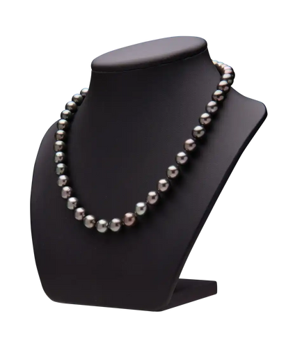 Collier Black Pearl - Collier de perles de Tahiti en or jaune 18K 58 Facettes BO220017/LEBLACKPEARL