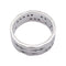 Bague 50 H.Stern Code - Bague bandeau en or blanc 750 sertie de diamants 58 Facettes 33586