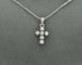 Collier Collier - Croix en or blanc 18 ct et diamants 0,24 ct 58 Facettes 10683
