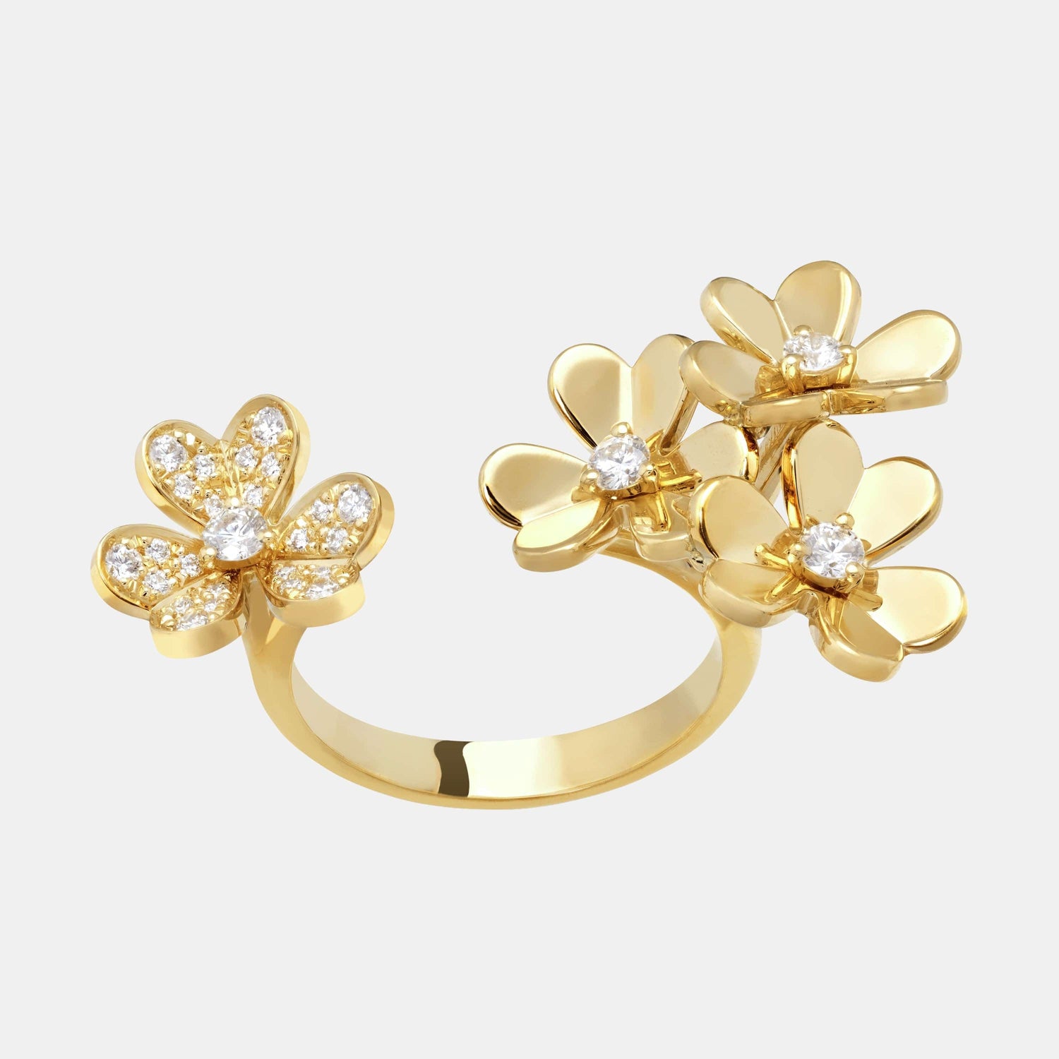 Bague Frivole Or jaune Diamant 0.37ct