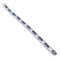 Bracelet Bracelet Art déco en platine, saphirs calibrés et diamants 58 Facettes 32336