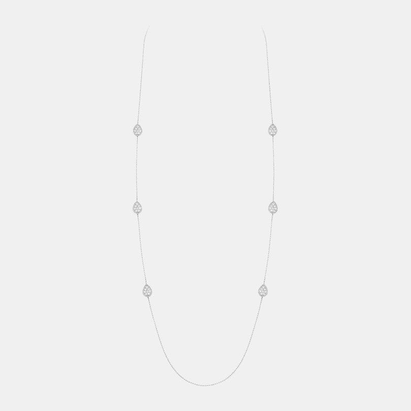 Collier Serpent Bohème Or blanc Diamant 3.67ct, 6 Motifs