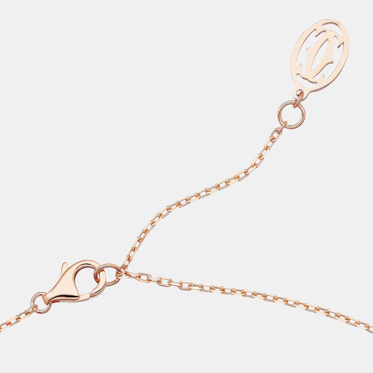 Collier Cartier d'Amour Or rose Saphir