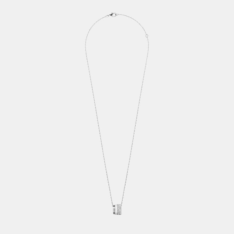 Pendentif Quatre Or blanc Diamant 0.24ct
