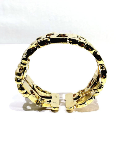 Bracelet Yves Saint Laurent - Bracelet manchette Catherine 1990 58 Facettes 1759182