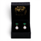 Boucles d'oreilles Boucles d'oreilles - Émeraudes et perles Akoya en or jaune 14 kt 58 Facettes E008