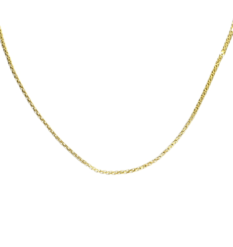 Collier Collier double forçat or jaune 58 Facettes LP182