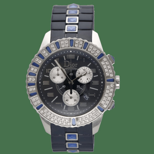 Montre Montre Dior Christal Chrono – Réf. CD114311 – Acier – 39 mm 58 Facettes FB11348