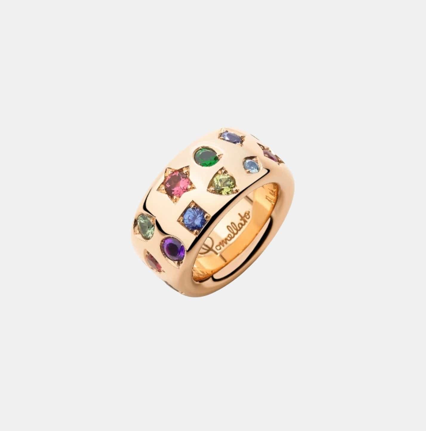Bague Iconica Or rose Mixte