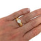 Bague 52 Bague jonc en or jaune 18 carats et diamant 58 Facettes 32198