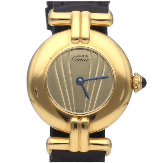 Montre Cartier Montre Must De Cartier Vermeil 58 Facettes MT39178