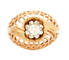 Bague 55 Bague platine, or jaune et diamants. 58 Facettes DV0633-1