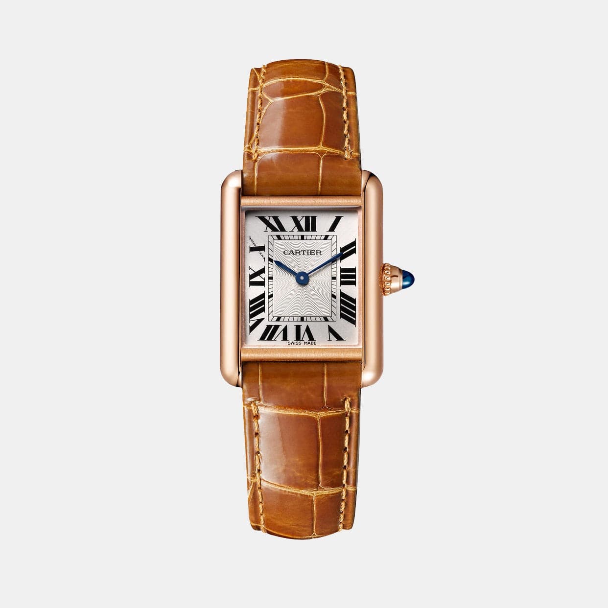 Montre Tank Or rose 