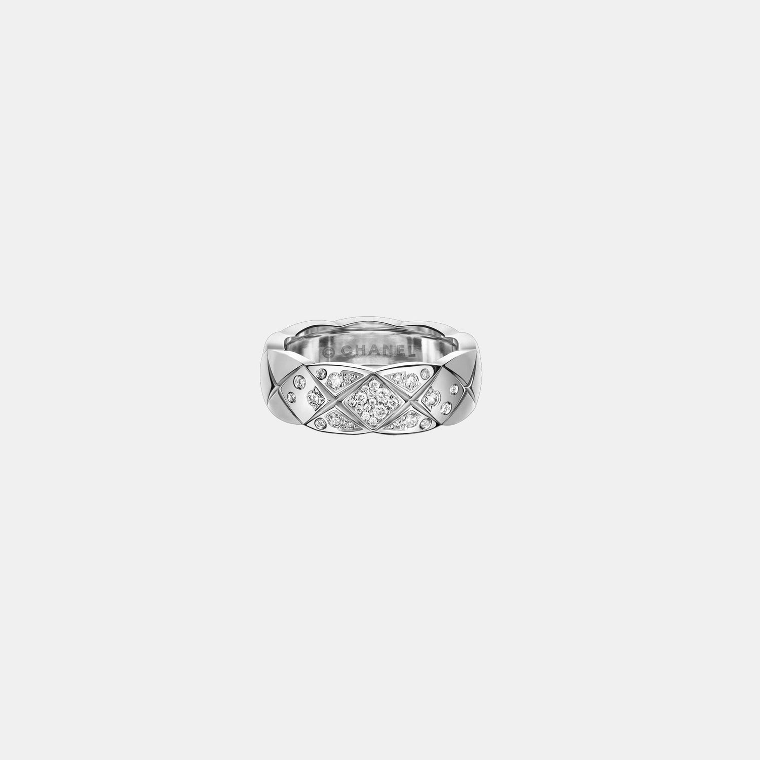 Bague Coco Crush Or blanc Diamant