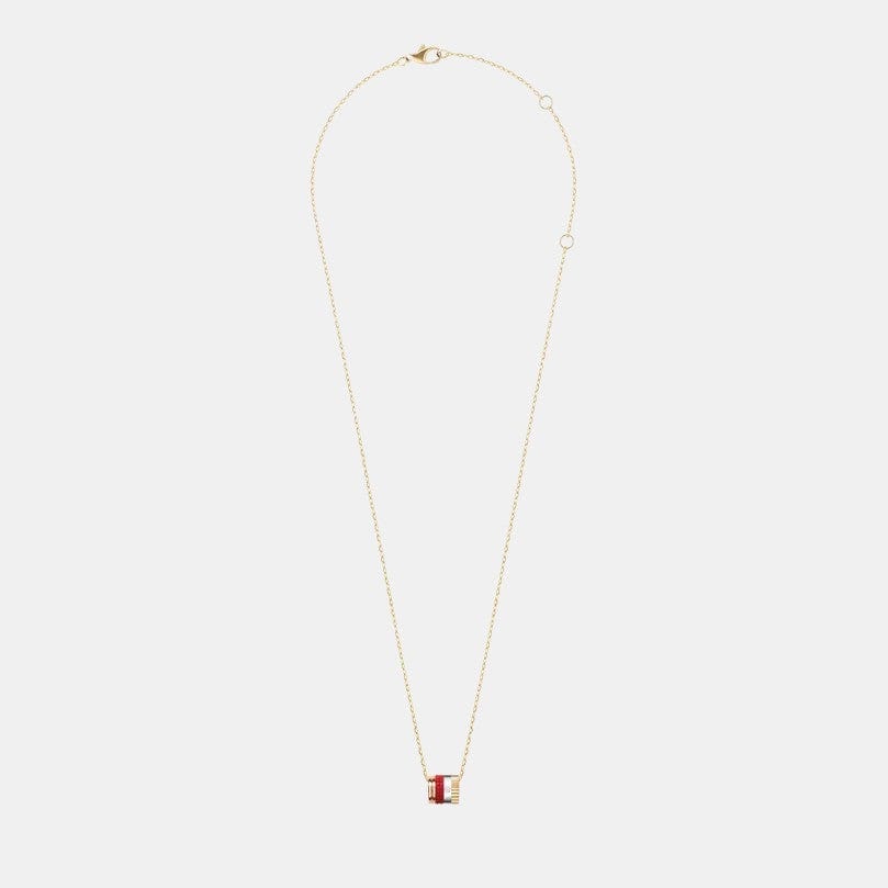 Pendentif Quatre Or Diamant 0.01ct