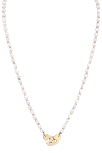 Collier Collier de Perles - Chocker 58 Facettes 083611