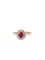 Bague 52.5 Bague marguerite saphir rose 58 Facettes J387