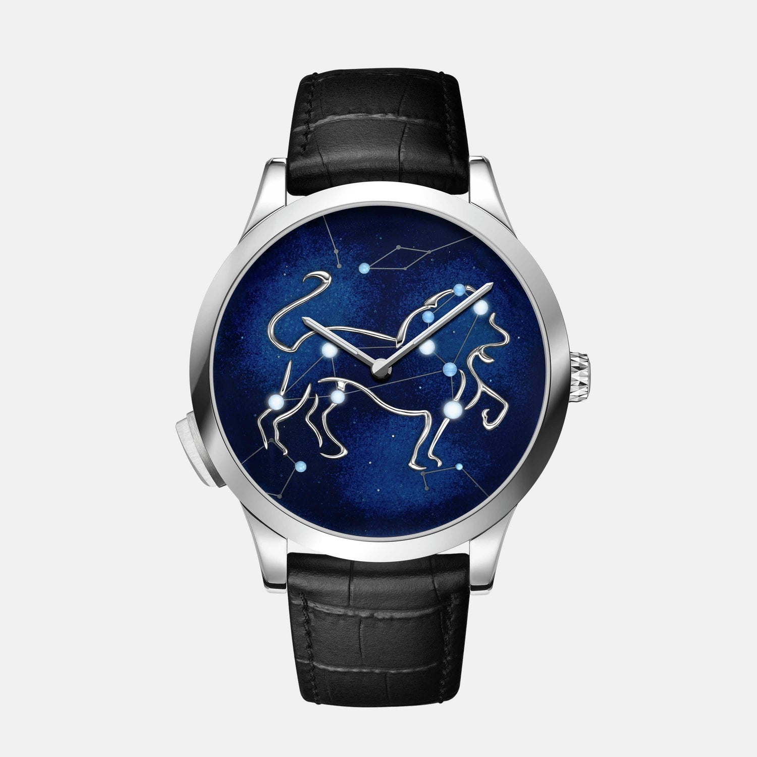 Montre Zodiaque Or blanc  