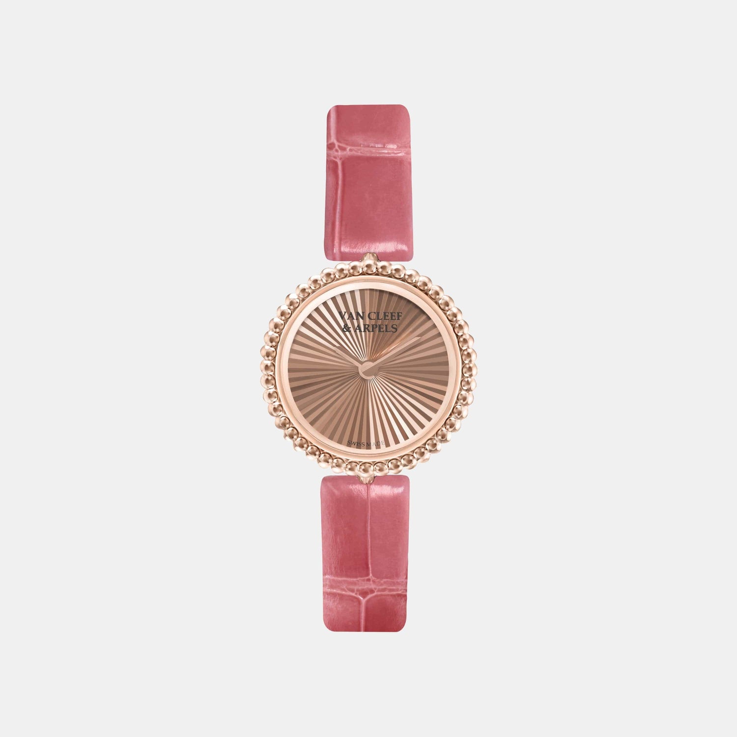Montre Perlée Or rose  