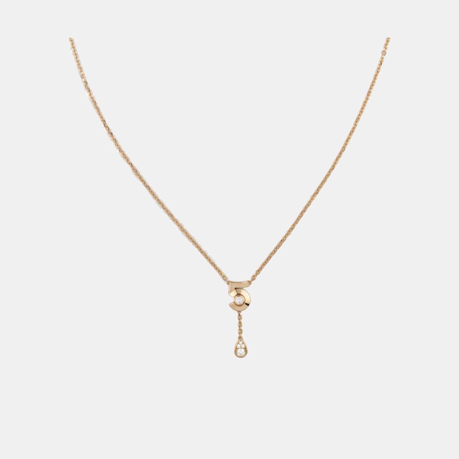 Collier N°5 Or Diamant