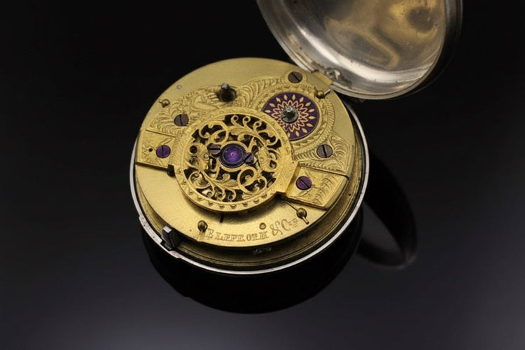 Montre David-Henri Elffroth - Montre de poche « cipolla » Genève, vers 1840 58 Facettes