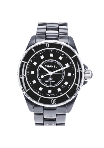 Montre Montre CHANEL J12 Céramique 38 mm Mouvement Automatique Certifié (COSC) 58 Facettes 65498-62061