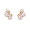 Boucles d'oreilles Van Cleef & Arpels Snowflake - Boucles d’oreilles en or jaune et diamants 58 Facettes 33554