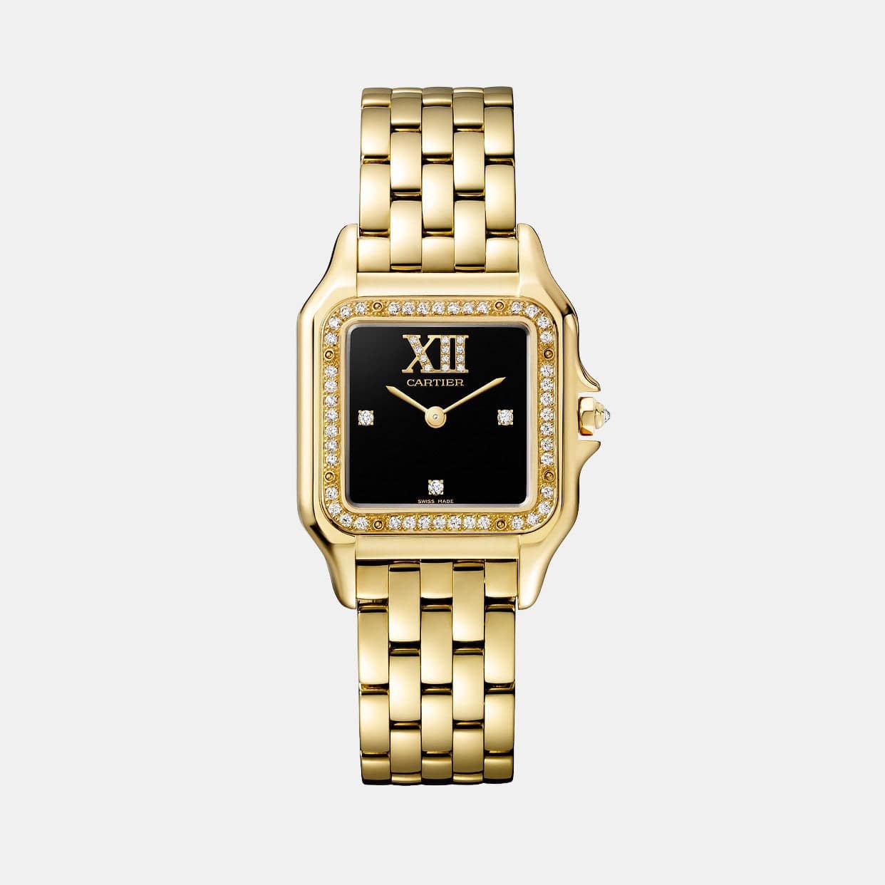 Montre Panthère Or jaune Diamant