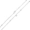Collier Collier en or blanc 750 et diamants taille brillant 58 Facettes 32520