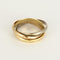 CARTIER - Trinity- Klein model - Driekleurige ring 