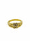 Bague 53 Bague fleur en or jaune 18 carats et diamants 58 Facettes
