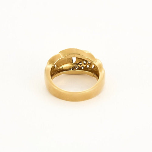 Cartier Bérgamo - Anillo de oro amarillo y diamantes 