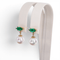 Boucles d'oreilles Boucles d'oreilles - Émeraudes et perles Akoya en or jaune 14 kt 58 Facettes E008
