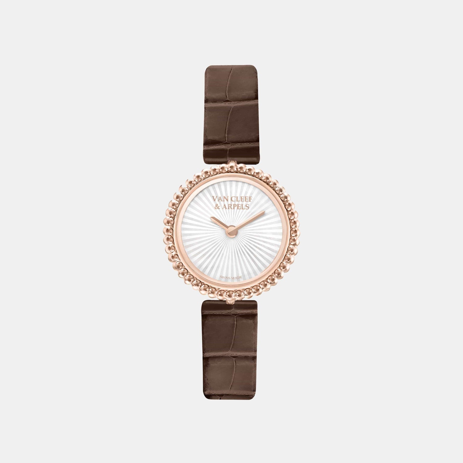 Montre Perlée Or rose Perle 