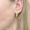 Boucles d'oreilles M. Gérard - Boucles d’oreilles créoles en or jaune et diamants 58 Facettes 32228