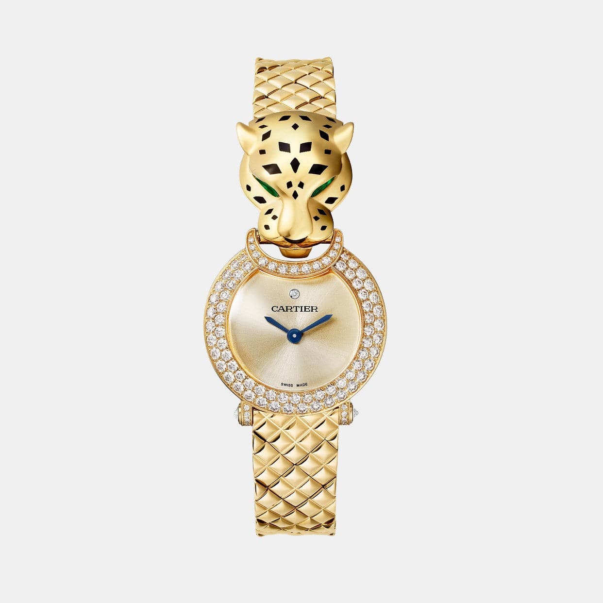 Montre Panthère Or jaune Diamant