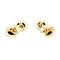 Boutons de manchette Cartier - Boutons de manchette en or jaune et saphirs 58 Facettes 35240
