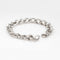 Bracelet Tiffany & Co Forge - Bracelet à maillons moyen en argent 58 Facettes G13654