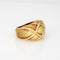 Bague 50 Tiffany & Co - Bague Vintage Quilt dôme en or jaune 18k 58 Facettes G13677