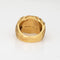 Bague 50 Tiffany & Co - Bague Vintage Quilt dôme en or jaune 18k 58 Facettes G13677
