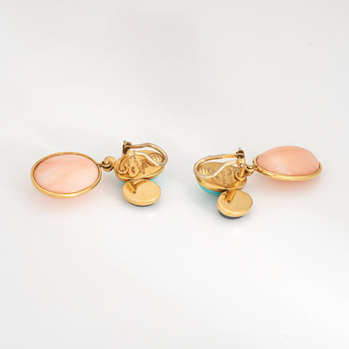 Boucles d'oreilles Tiffany & Co Paloma Picasso - Boucles d’oreilles en or jaune 18 ct et pierres 58 Facettes G13710