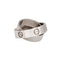 Bague 53 Cartier Love Secret - Bague en or blanc 18 ct 58 Facettes G13772