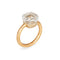 Bague 52 Pomellato Nudo - Bague en or jaune 18 carats et topaze blanche 58 Facettes G13875
