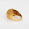 Bague 53 Bague dôme vintage en or jaune 18 carats, années 1970 58 Facettes G13994