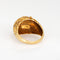 Bague 53 Bague dôme vintage en or jaune 18 carats, années 1970 58 Facettes G13994