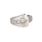 Bague 53 Bague flèche vintage en or blanc 14 carats et diamants 58 Facettes G14040