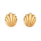 Boucles d'oreilles Tiffany & Co - Boucles d'oreilles coquillage vintage en or jaune 18 carats 58 Facettes G14103
