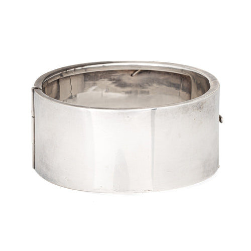 Bracelet Ilias Lalaounis - Bracelet manchette feuille de vigne en argent et or jaune 18 carats 58 Facettes G14121