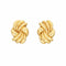 Boucles d'oreilles Tiffany & Co - Boucles d'oreilles nœud vintage en or jaune 18k 58 Facettes G14124